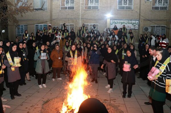 اردوی تمشک در شهرستان سملقان