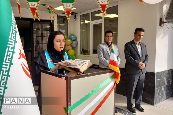 آغاز فصل تازه تعلیم و تربیت در مدرسه‌ای نو؛ افتتاح دبیرستان نمونه دولتی مولود کعبه به دست مدیر آموزش‌وپرورش