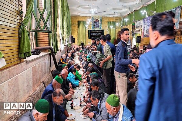 مراسم عزاداری شهادت امام جعفر صادق علیه السلام در حسینیه شهربار