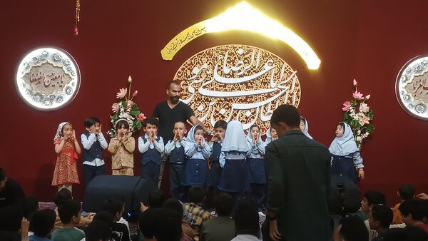 جشن میلاد امام رضا (ع) در مسجد الرضای نیشابور 