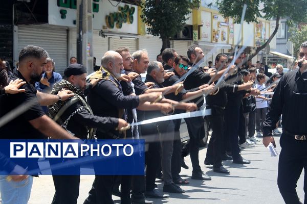 اجرای مراسم شاه‌حسین گویان در شهرستان فردیس