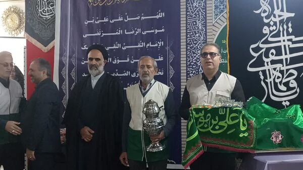 رونمایی از ماکت صحن انقلاب حرم رضوی در محمودآباد