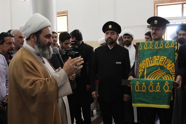 استقبال از خادمین رضوی در یزد