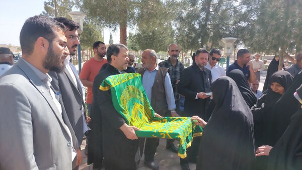 حضور کاروان زیر سایه خورشید در نایین
