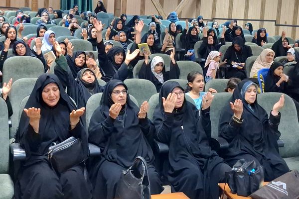 مراسم عزاداری دختران امام رضا (ع) ناحیه ۳ شیراز