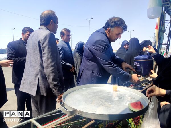 مدارس اسکان و موکب های پذیرایی در پردیس