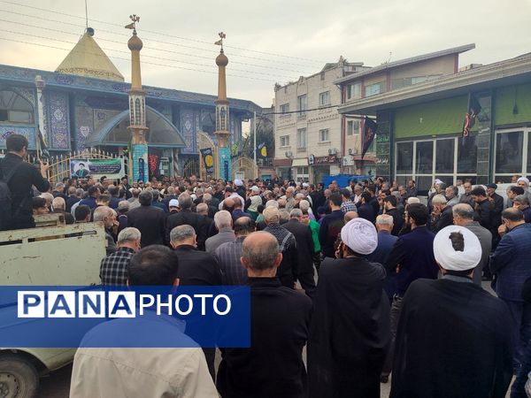 دسته عزاداری سیدالشهداء خدمت در قائمشهر