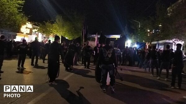هیئت روستای زروند در چهل و ششمین شب از اجتماعات مردمی نیشابور 