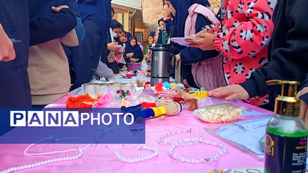 بازارچه کار و فناوری در دبیرستان کوثر فرهنگیان