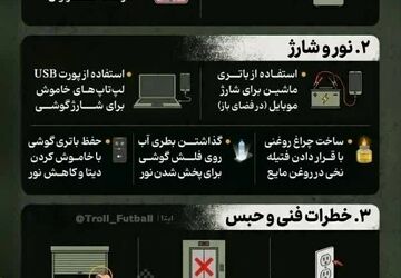 هنگام حمله تروریستی به نیروگاه برق چه اقداماتی باید انجام دهیم؟