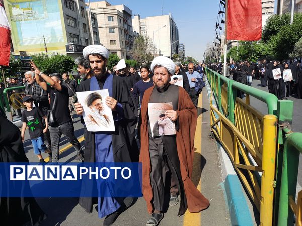 وداع با سید الشهدا خدمت