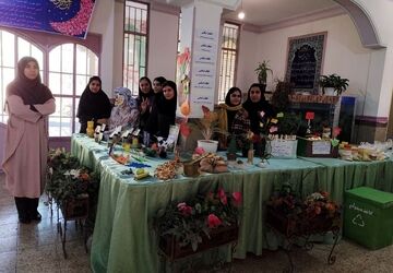 ارائه طرح‌های زیست‌محیطی توسط دانش‌آموزان مدرسه عباسقلی رهگذر