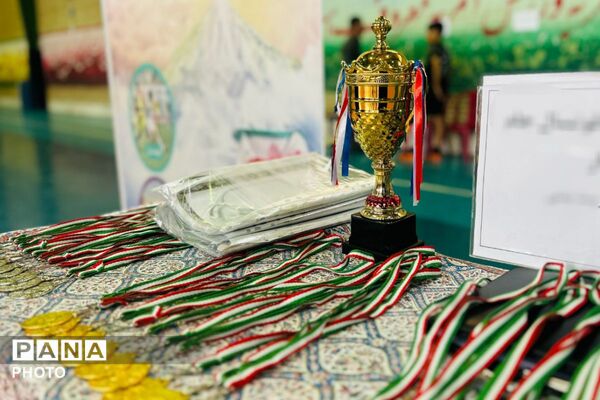 اختتامیه مسابقات فوتسال بین‌مدرسه‌ای پسران جام اقتدار ایران در پردیس