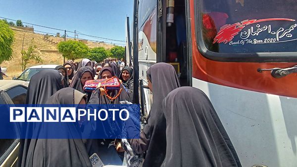 اعزام کاروان ناحیه مقاومت بسیج شهرستان مارگون به مراسم ارتحال امام خمینی (ره)