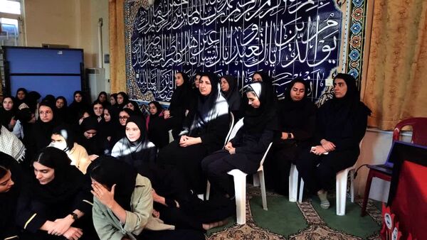 برگزاری آیین فاطمیه در دبیرستان نمونه دولتی حضرت زینب (س)