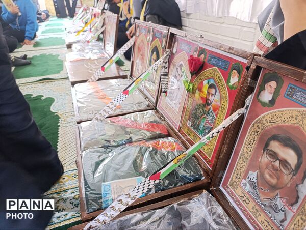 عطر شهدا در دبیرستان دخترانه دانشور 2 نیشابور؛ میزبانی از لاله های شیوا