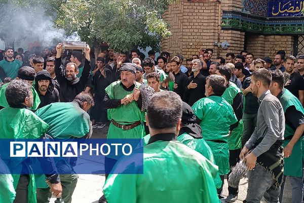 عزاداری مردم کرمانشاه در تاسوعای حسینی