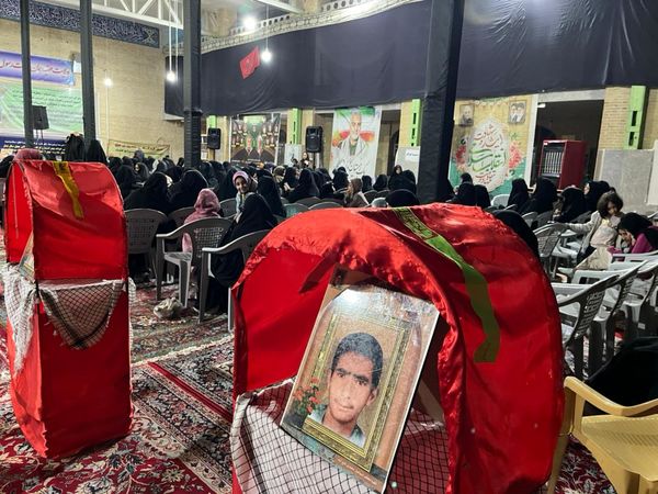 ششمین مراسم سالگرد شهادت سردار سپهبد شهید حاج قاسم سلیمانی در خاتم 