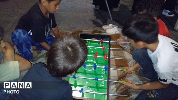 مشق عشق و آگاهی در موکب کودک فرهنگیان
