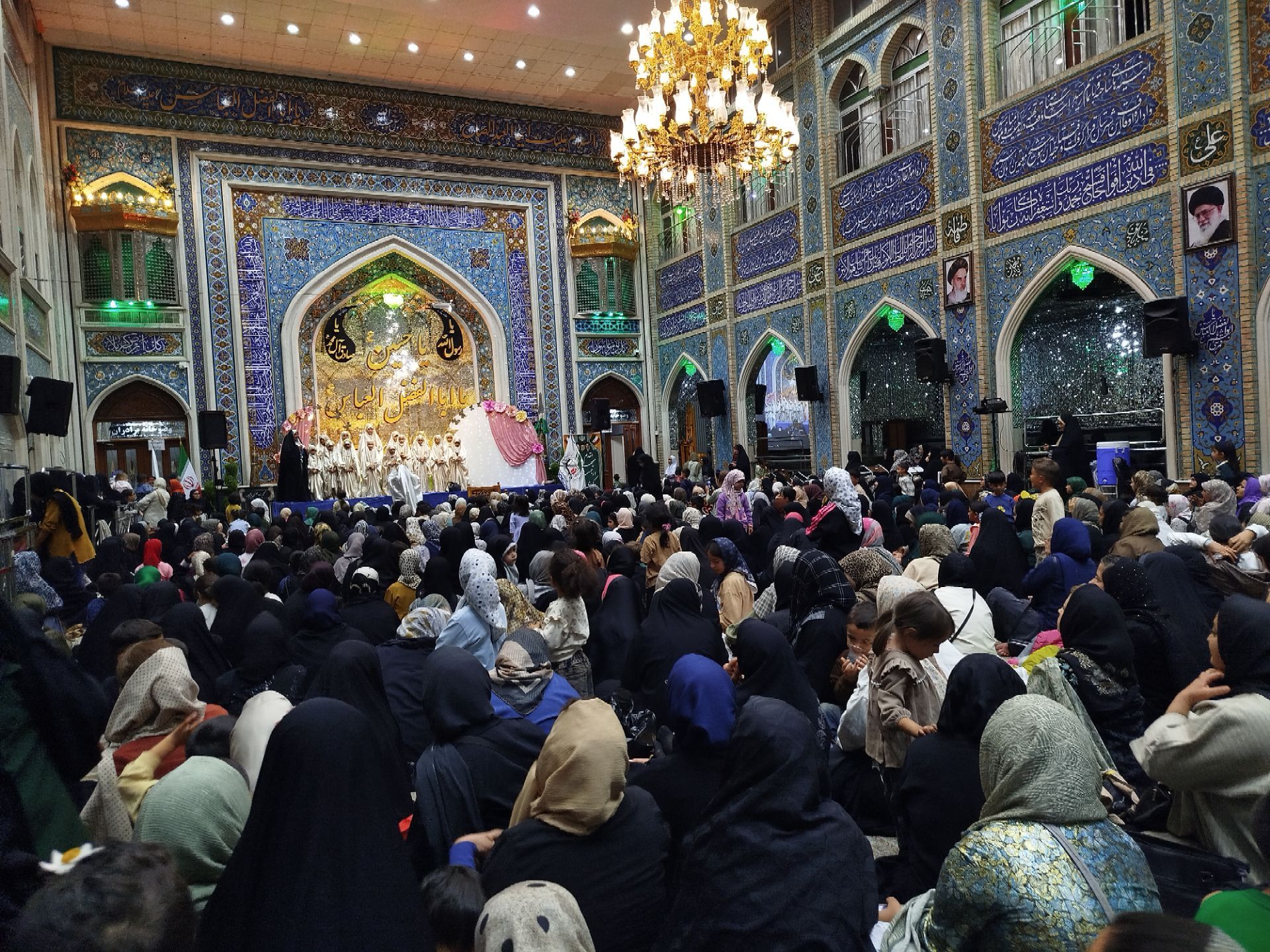 ولادت حضرت زینب (س) در تکیه ابوالفضلی شهرستان نیشابور 