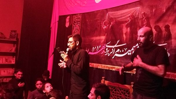 مراسم دهه فاطمیه در هیئت انصار المهدی نیشابور 