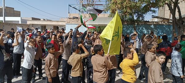 مراسم گرامیداشت شهید مقاومت در دبیرستان‌های پسرانه شهرستان خلیل‌آباد