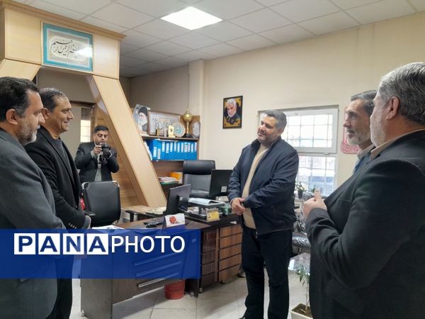 اولین بازدید رسمی معاون استاندار و فرماندار ویژه تربت حیدریه از مجموعه ادارات شهرستان تربت حیدریه