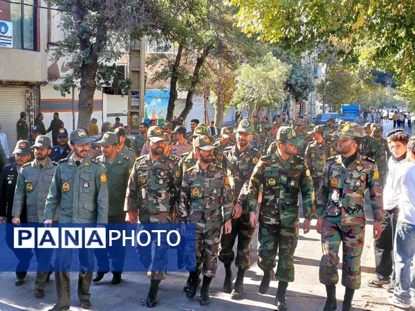 هم‌نوا با ۱۳ آبان؛ بروجرد یک‌صدا علیه استکبار جهانی