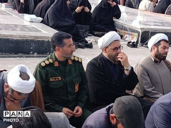 مراسم دعای عرفه در اهر
