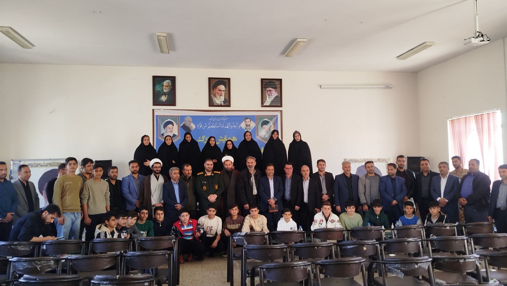 همایش بزرگ اقتدار بسیج فرهنگیان در شهرستان هوراند
