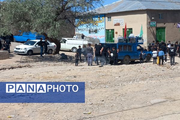 مراسم گرامیداشت تاسوعای حسینی در روستای گزکوه 