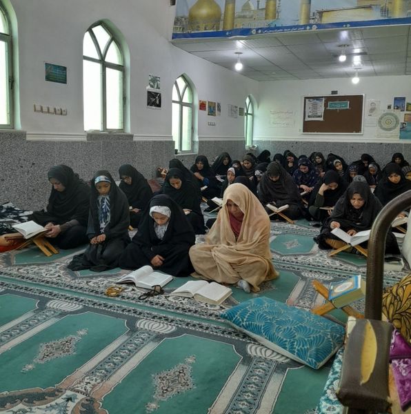 فعالیت گسترده دانش‌آموزان در ایام البیض