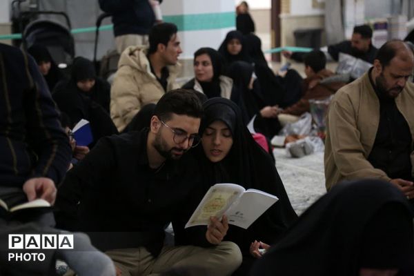 مراسم احیاء نخستین شب قدر در حرم حضرت معصومه(س)