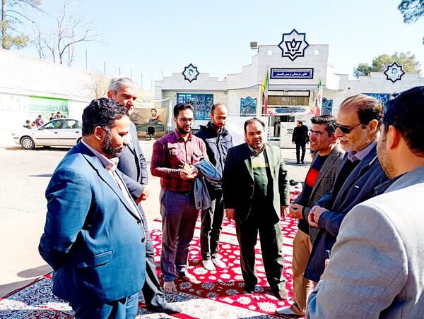 اردوی یک روزه دانش‌آموزان پایه هشتمی دبیرستان میثاق