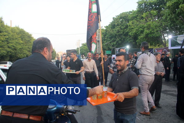 پیاده‌روی جاماندگان اربعین حسینی در بوشهر