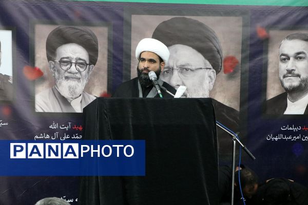 مراسم بزرگداشت شهید جمهور آیت الله رئیسی در رودان 