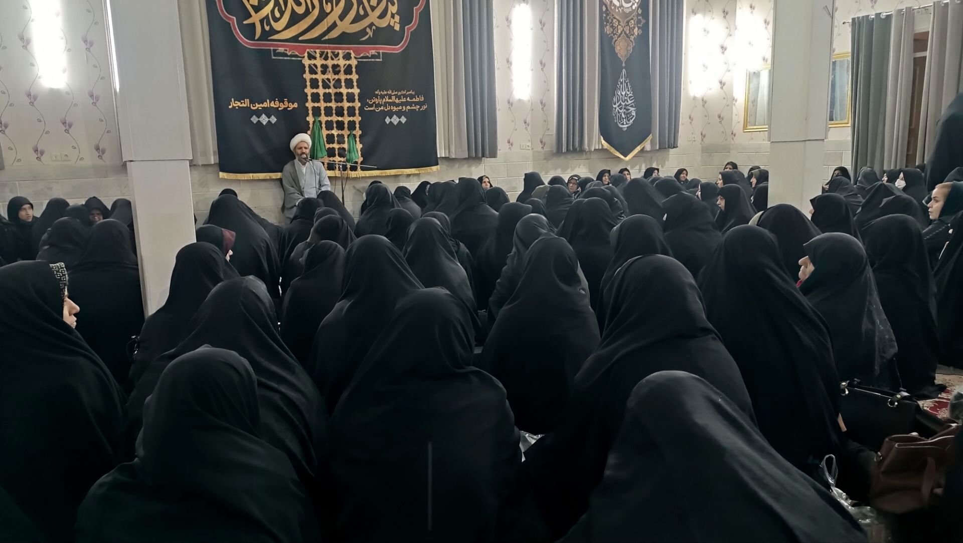 جشن میلاد حضرت زهرا در موقوفه مرحوم امین التجار 