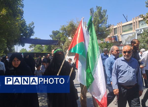 دومین راهپیمایی جمعه خشم در نیشابور 