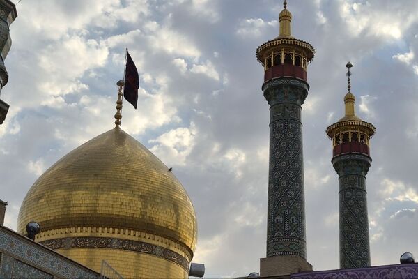 حرم خواهر امام مهربانی غرق در اندوه برادرشد
