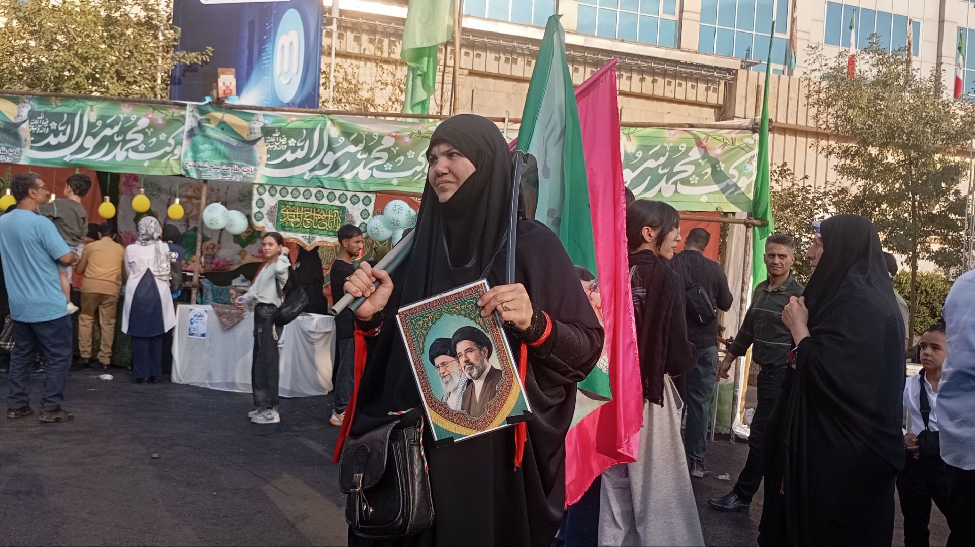 حال‌وهوای جشن میلاد پیامبر در تهران