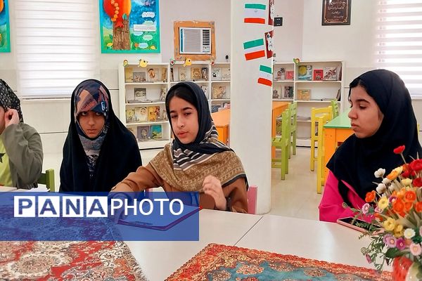 شهریارخوانی کودکان و نوجوانان اهوازی در روز شعر و ادب پارسی