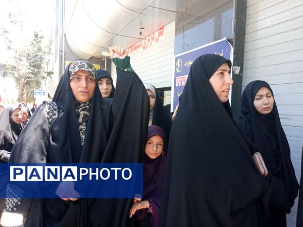 راهپیمایی جمعه نصر و خشم در یاسوج
