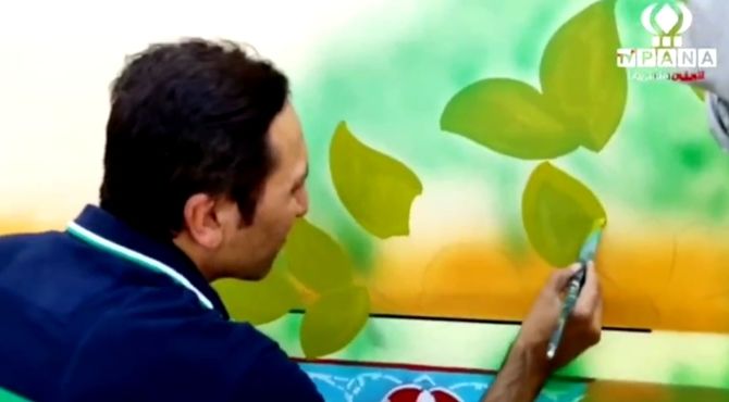 گزارشی از پروژه مهر دبیرستان شهید سالدورگر نجف آباد 