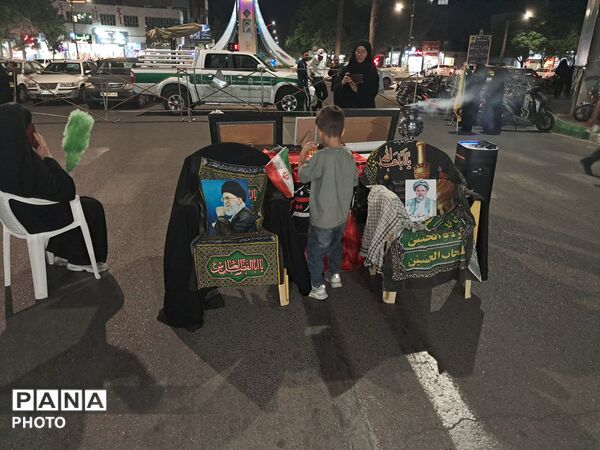 دومین شب محرم همزمان با اجتماعات شبانه در شهرستان کاشمر 