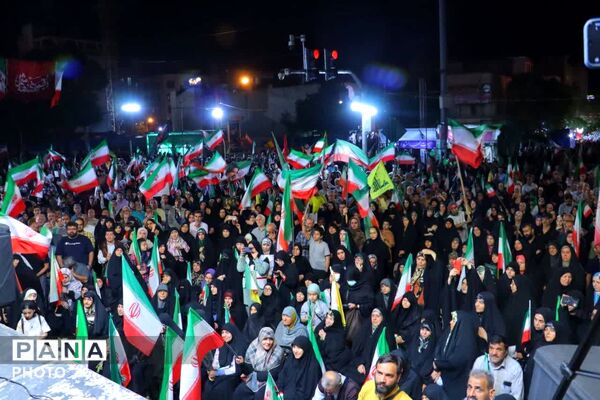 خروشان جمعیت در سراسر مناطق تهران