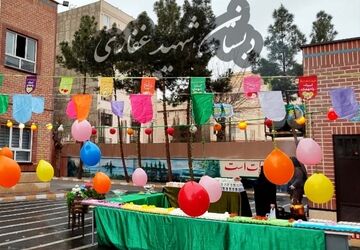 دبستان شهید غفاری میزبان شادی‌های صاحب‌‌زمان(عج) 