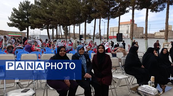 افتتاحیه آموزشگاه ۱۲ کلاسه‌ یاسمن خاکباز ۲ شهرستان نیشابور