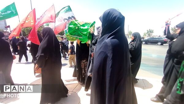 دسته عزاداری شهدای  ایران خودرو در ظهر عاشورا