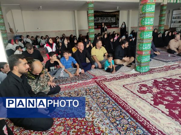 یادواره شهدای جنگ دوازده روزه در ده‌محسن