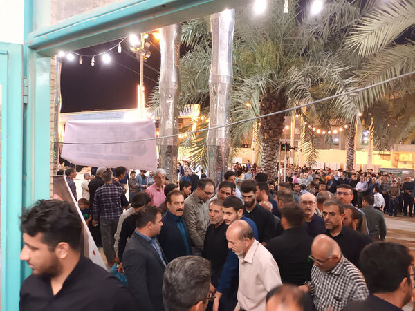  مراسم سوگواری شهادت آیت‌الله سید ابراهیم رئیسی و هیات همراه ایشان در بهبهان